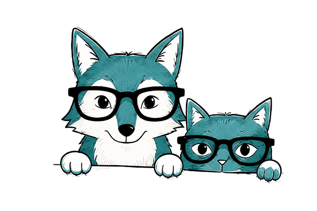 The Fox&Cat fox and cat characters